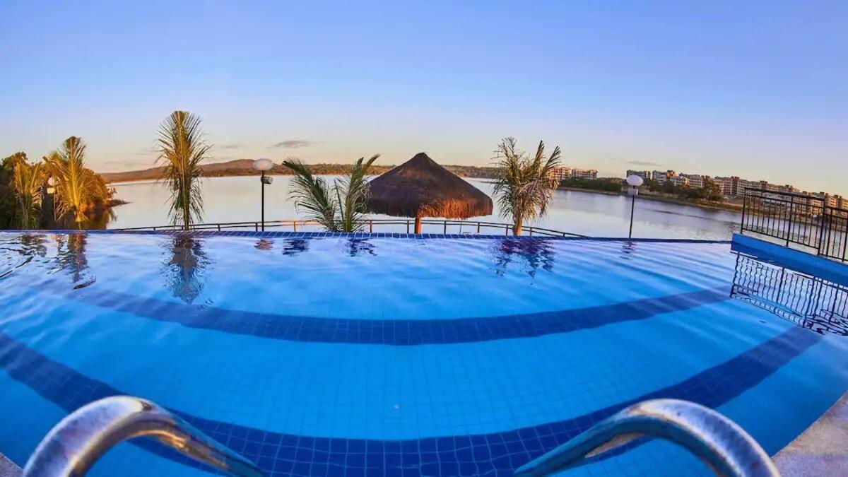 Apto Resort Do Lago Ate 8 Pessoas - Valor Promocional Caldas Novas Eksteriør billede