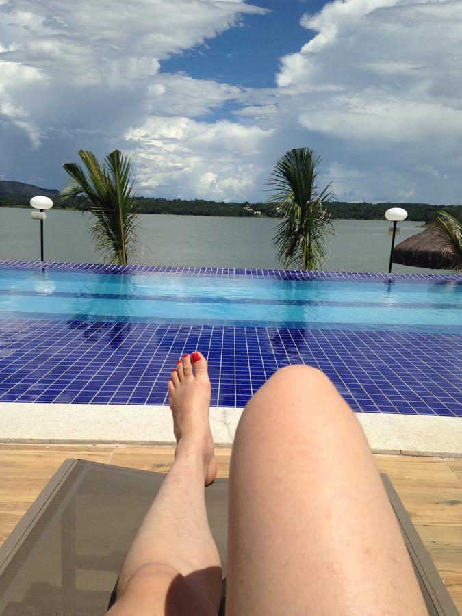 Apto Resort Do Lago Ate 8 Pessoas - Valor Promocional Caldas Novas Eksteriør billede